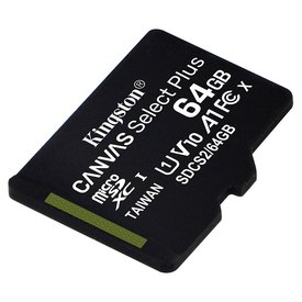 Kingston Minneskort Canvas Select Plus Micro SD Class 10 64GB