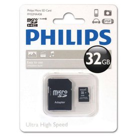 Philips Micro SD HC 32GB Geheugenkaart