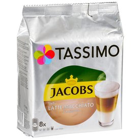 Bosch Jacobs Latte Macchiato Classico 8 T-Discs 胶囊