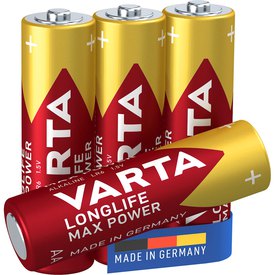 Varta Longlife Max Power Mignon AA LR06 Batterien