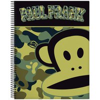safta-paul-frank-camo-hardcover-a4-notebook