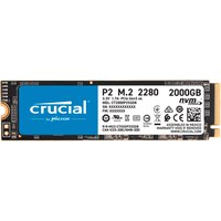 Crucial P2 2TB 3D Nand Nvme PCIe M.2 SSD 硬盘