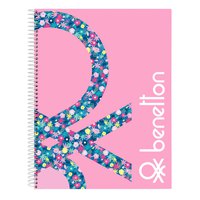 safta-benetton-blooming-a4-notebook-120-sheets