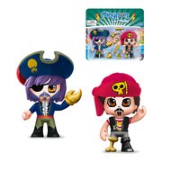 Famosa Pack Deux Figurines De Pirates Pinypon Action