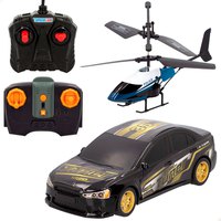 Color baby Speed & Go 无线电遥控警车和直升机