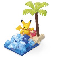 Mega construx Pokemon Pikachu 在海滩建设游戏