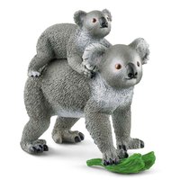 Schleich Wildes Leben Koala Mutter Mit Babytierfiguren