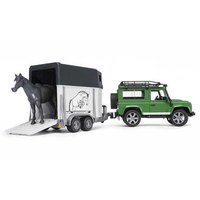 Bruder Land Rover Defender Sw Pferdetransport