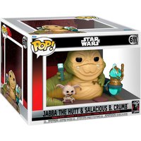 Funko Figura POP Star Wars 40th Jabba The Hutt And Salacious B Crumb