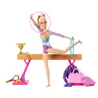 Barbie Dzięki Lalce Z Zestawu Możesz Zostać Blond Gimnastyczką