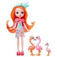 Enchantimals Sunshine Island And Flamingo Family Mini Doll