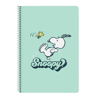 safta-cuaderno-folio-80-hojas-cubierta-dura-snoopy-groovy