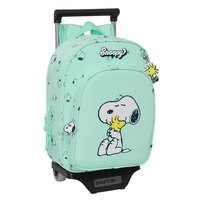 Safta With Trolley Wheels Snoopy Groovy Backpack