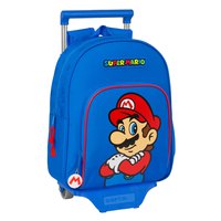 Safta With Trolley Wheels Super Mario Play Backpack