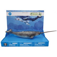 Collecta Narwhal Whale Unicorn On Platform Figure
