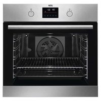 Aeg Pyrolytic Cleaning 72L Stainless Steel Multifunction Oven